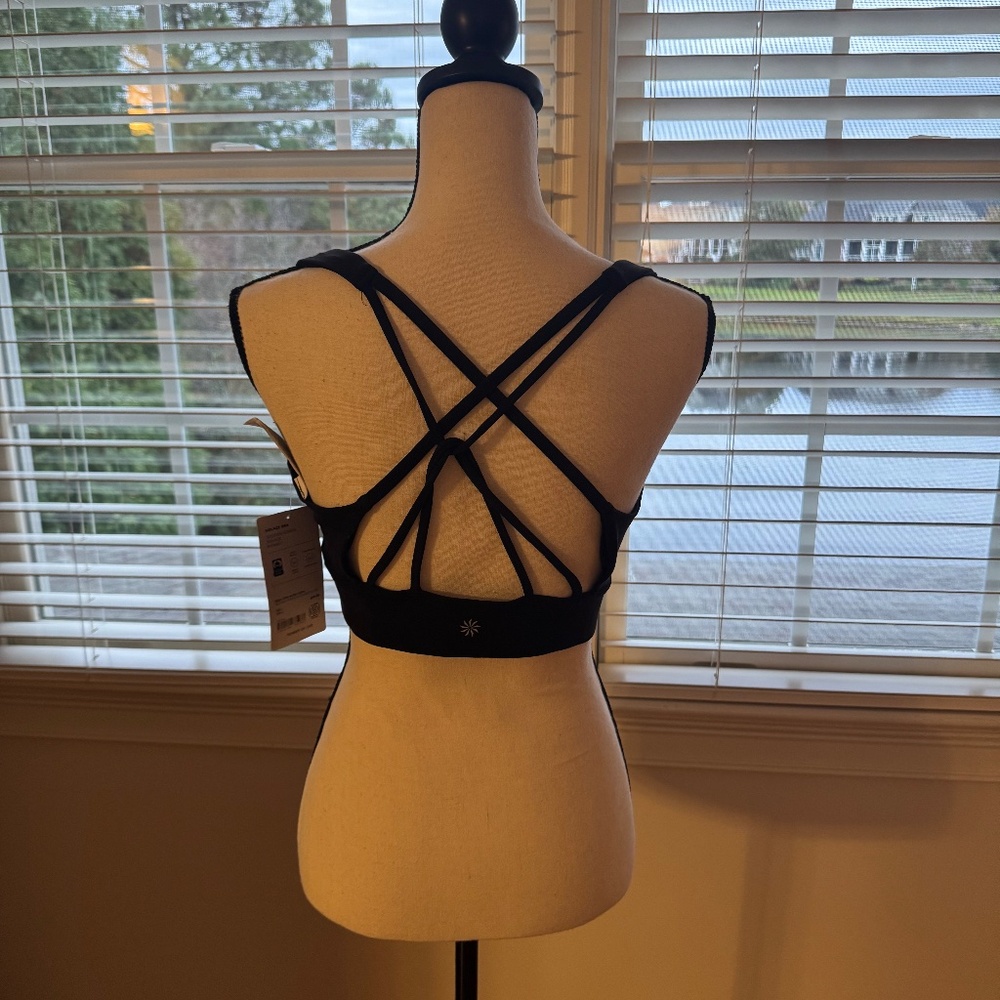 Athleta Solace Bra - Black - Large - D-DD - NWT - Picture 5 of 11